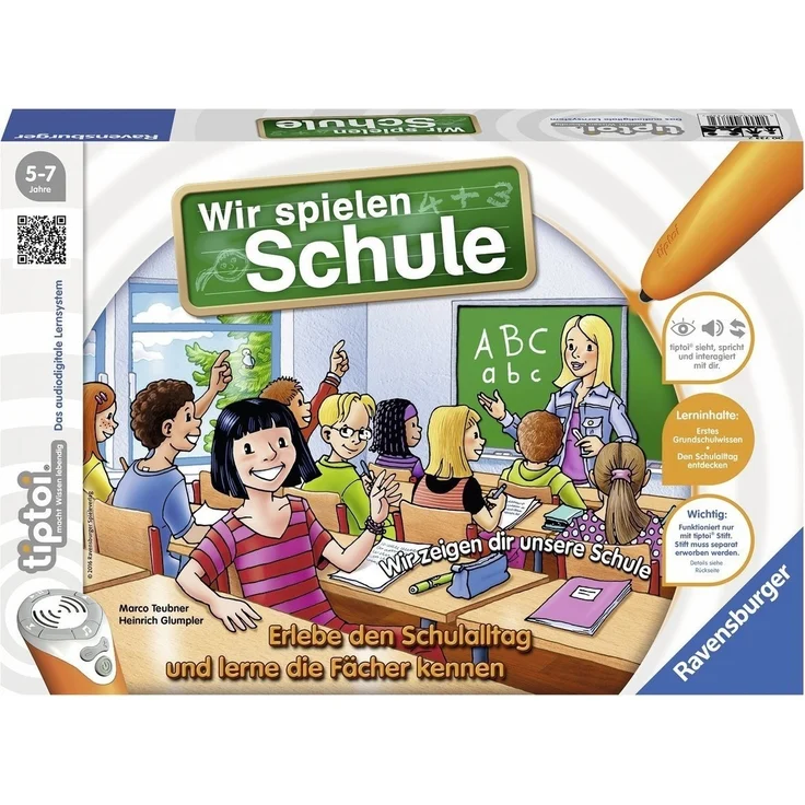 Ravensburger tiptoi 00733 - 'Wir spielen Schule' / Spiel von Ravensburger ab 5 Jahren / Erlebe interaktiv einen kompletten Schultag – Bild 1