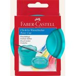 Faber-Castell Wasserbecher Clic & Go türkis