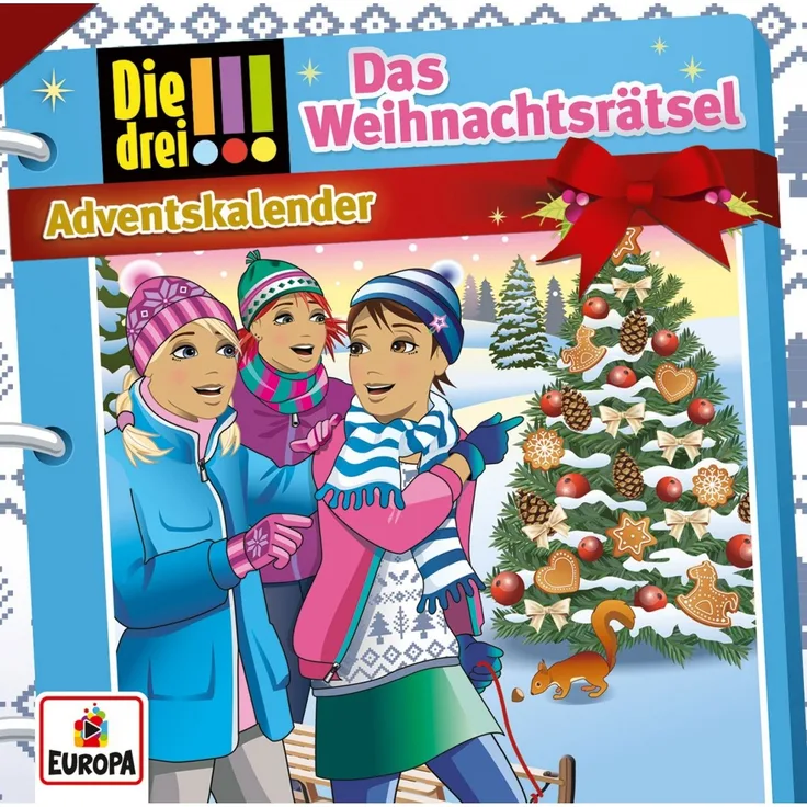 Europa - Die drei !!! Adventskalender - Das Weihnachtsrätsel