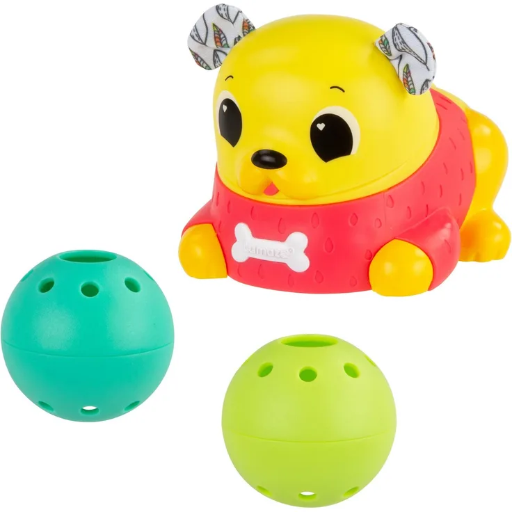 Lamaze Crawl & Chase Pug Popper, Babyspielzeug für Neugeborenes, sensorisches Spielzeug für Babys mit Farben, Geschenk für werdende Eltern, Entwicklungsspielzeug Jungen und Mädchen 18 Monate +