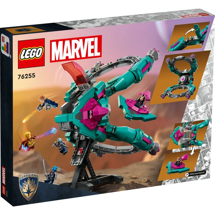 Lego Marvel 76255 'Das neue Schiff der Guardians', 1108 Teile, ab 10 Jahren – Bild 4