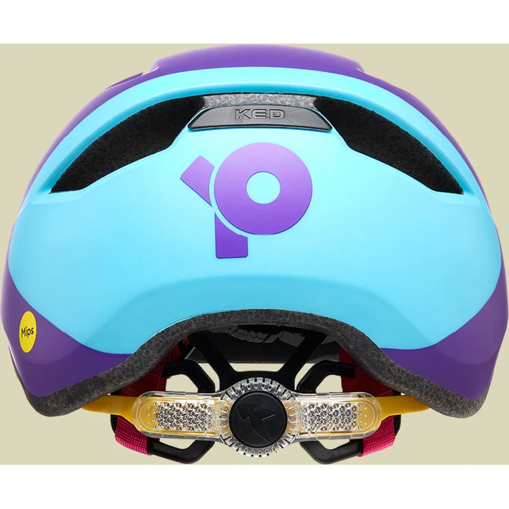 KED - Fahrradhelm - Pop M - purple/skyblue – Bild 6