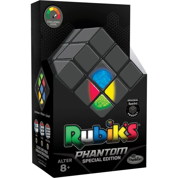 ThinkFun 76514 Rubik s Phantom, der Zauberwrfel 3x3 von Rubik s im schwarzen Gewand - Das ideale Knobelspiel für Erwachsene und Kinder ab 8 Jahren – Bild 3