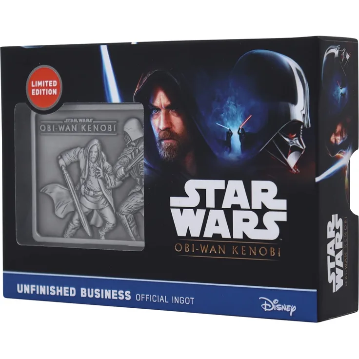 FANATTIK Star Wars - Obi-Wan Kenobi - Lingot en Métal Collection Limitée