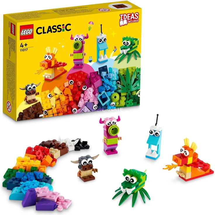 LEGO Classic 11017 'Kreative Monster', 140 Teile, ab 4 Jahren – Bild 1