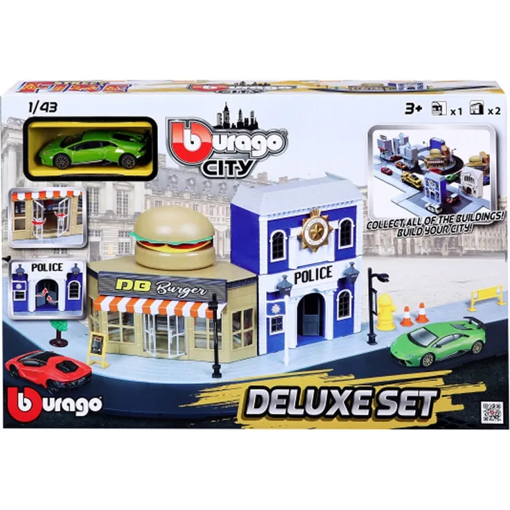 Rennbahn Playset City Deluxe