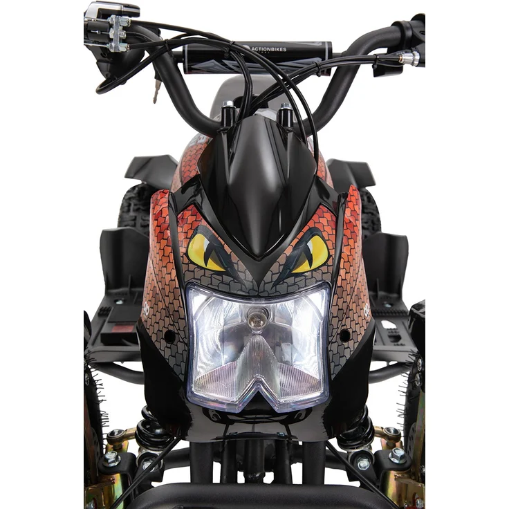 Elektro-Kinderquad Cobra Pocket Mini Quad Kinder ATV Miniquad 800 Watt ab 5 J. (Rot/Schwarz) - Preisvergleich – Bild 4