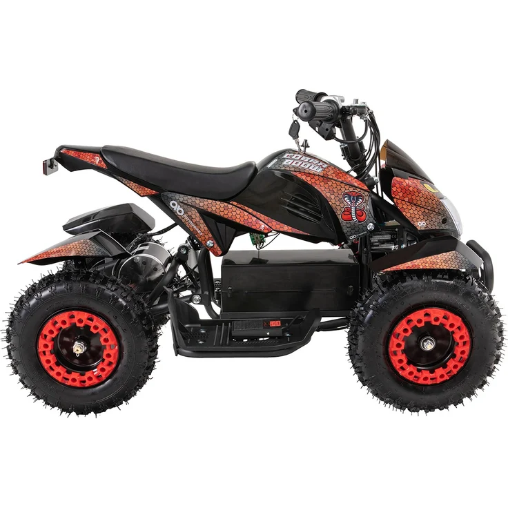 Elektro-Kinderquad Cobra Pocket Mini Quad Kinder ATV Miniquad 800 Watt ab 5 J. (Rot/Schwarz) - Preisvergleich – Bild 3