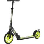 STAR SCOOTER Alu Kickscooter Tret Roller ab 8 Jahre | 255mm Kinder Roller, Schwarz Grün
