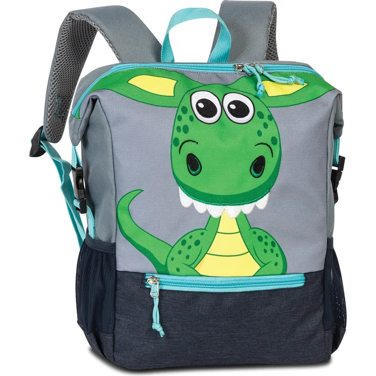 Fabrizio Go Green Kinderrucksack Kindergarten Rucksack 20643 Dunkelgrau