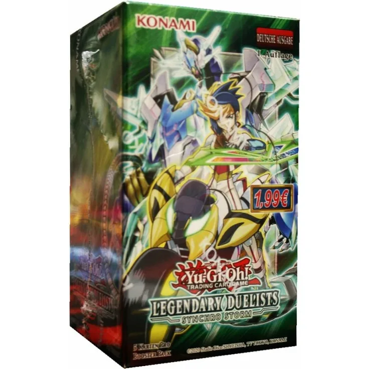 YGO - Legendary Duelist: Synchro Storm - 1 18 Display - Deutsch - 1. Auflage
