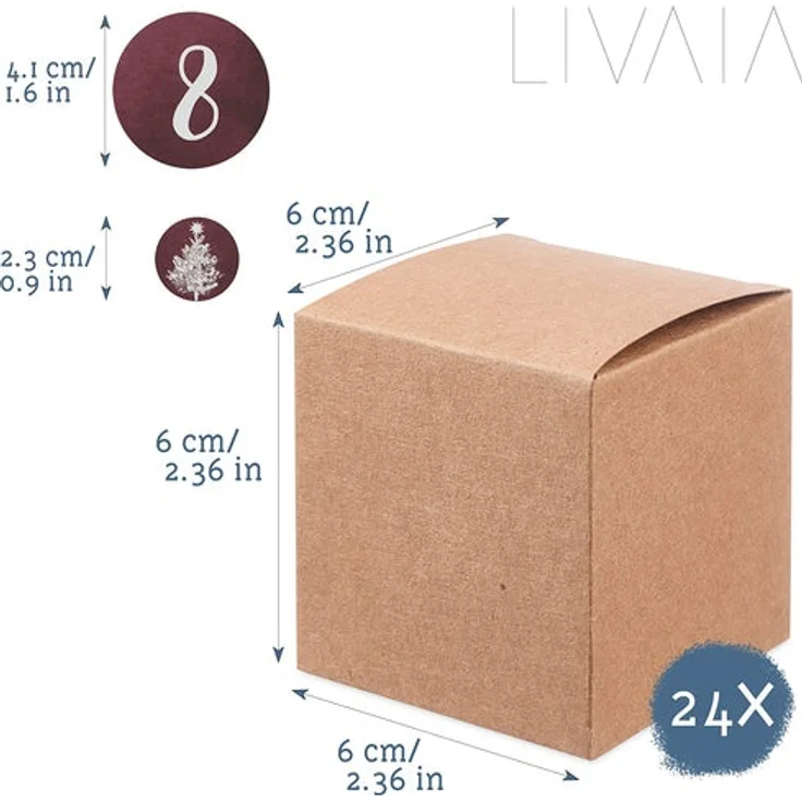 Adventskalender Zum Befüllen Schöner Diy Adventskalender Zum Selbstbefüllen: Würfel Boxen – Bild 5