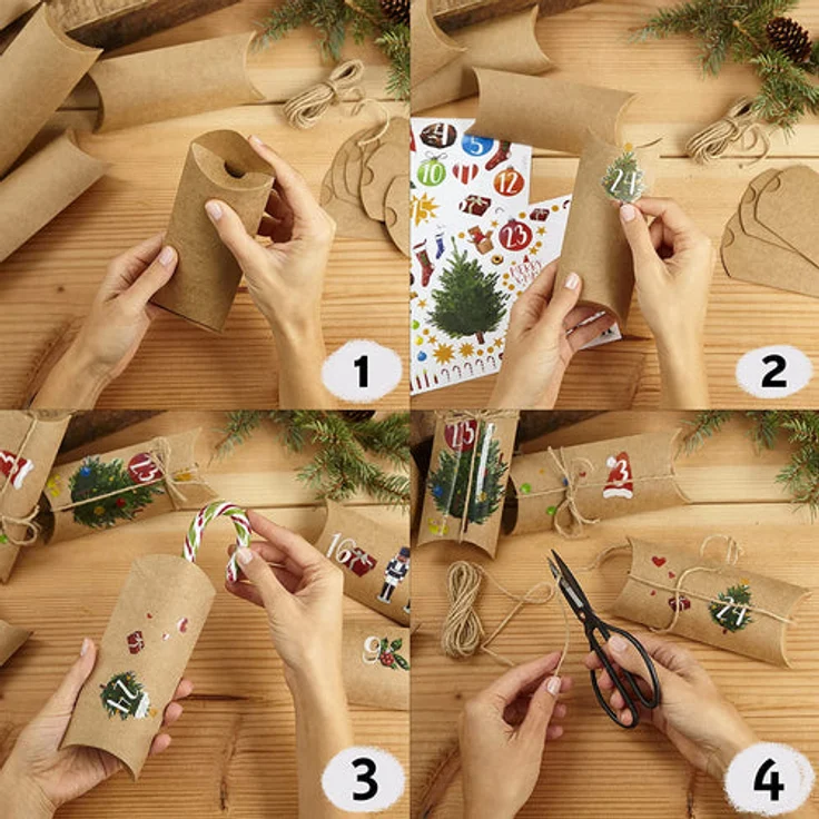 Adventskalender Zum Befüllen Schöner Diy Adventskalender Zum Selbstbefüllen: Würfel Boxen – Bild 8