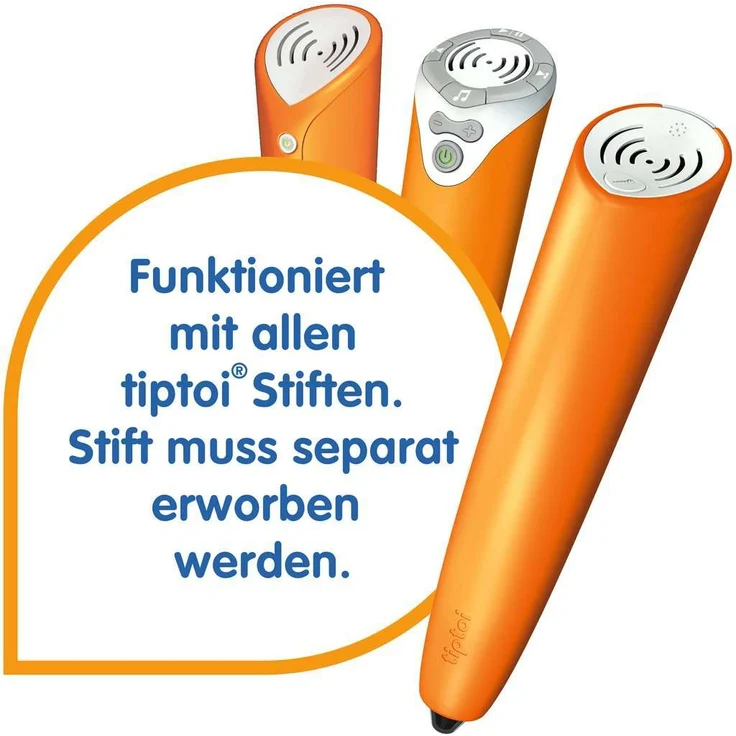 Ravensburger tiptoi active Dschungel-Olympiade, Tiptoi Stift und Lautsprecher nicht enthalten – Bild 2