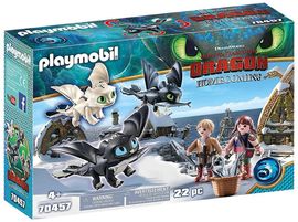 PLAYMOBIL Plus 70457 'Wikingerkinder mit Babydrachen'