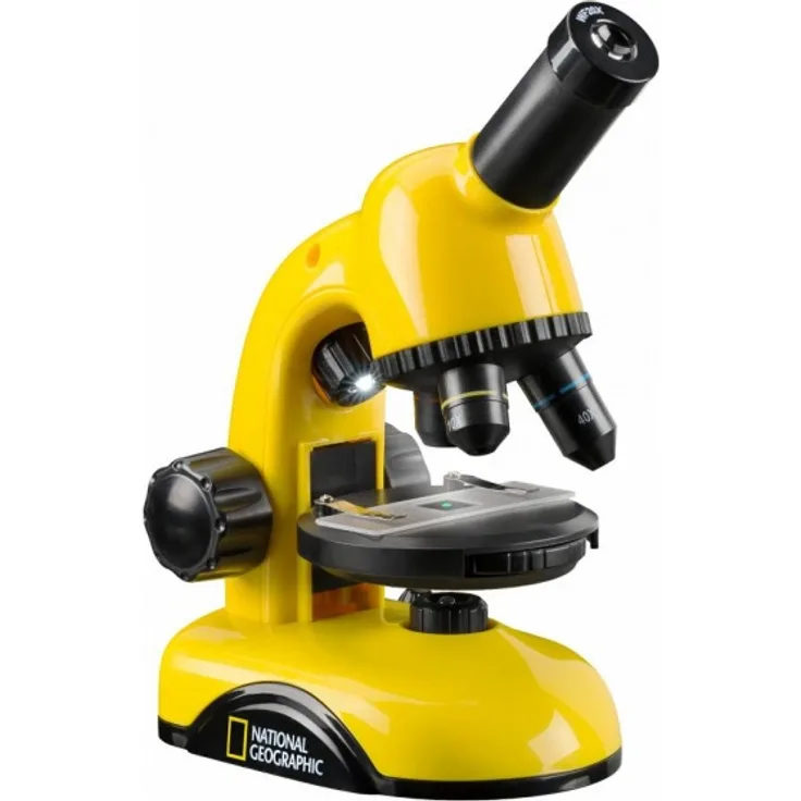 mikroskop-Satz 19 cm 40x-800x gelb