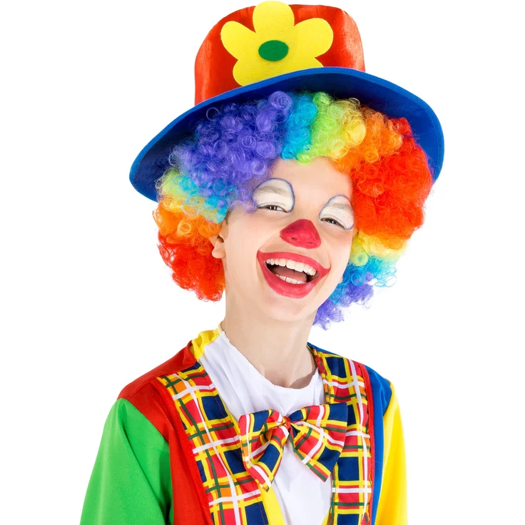 Kinder - Teenkostüm Clown Sockenschuss - 128 (7-8 Jahre) – Bild 3