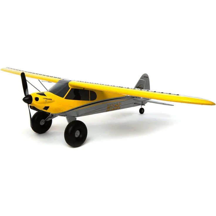 HobbyZone RC Flugzeug Carbon Cub S 2 1,3 m BNF Basic (Sender, Akku und Ladegerät nicht im Lieferumfang enthalten) mit Safe, HBZ32500, gelb – Bild 1