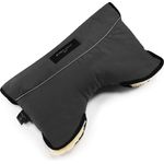 Kinderwagen-Muff aus Lammfell von WERNER CHRIST BABY - MOFFY ist der ideale Handwärmer für Buggys aus medizinischem Fell, einfache Handhabung, Handmuff in stone (grau)