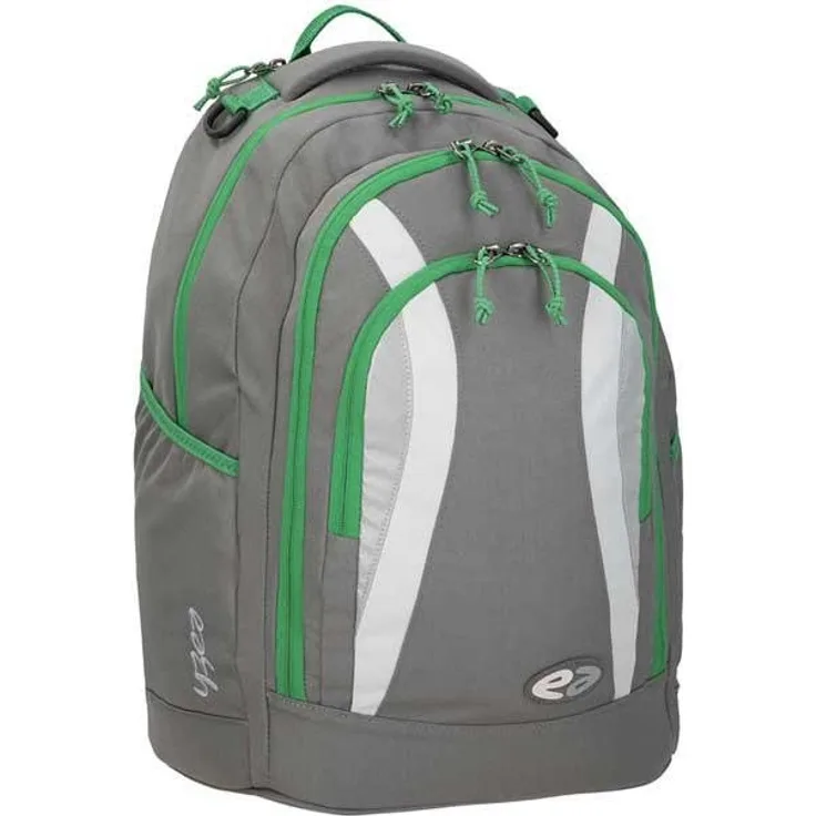 YZEA Schulrucksack Bo - Motiv: Sleaze, 29 Liter - Farbe: grau,grün