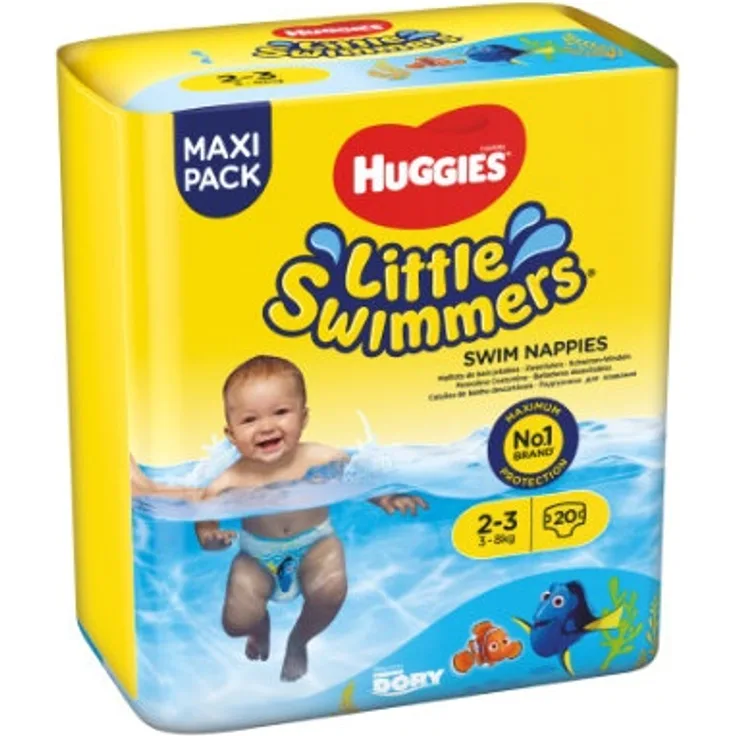 HUGGIES Schwimmwindel Little Swimmers Größe 2-3 5 x 20 Stück