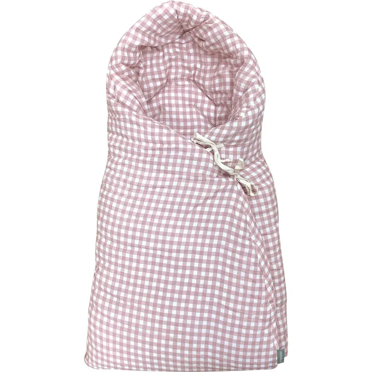 molis&co. Universelle Kinderwagentasche. Winter- und Herbstkinderwagen-Tragetasche mit Kapuze. Winddichter Kinderwagen-Schlafsack. OEKO-TEX 100.