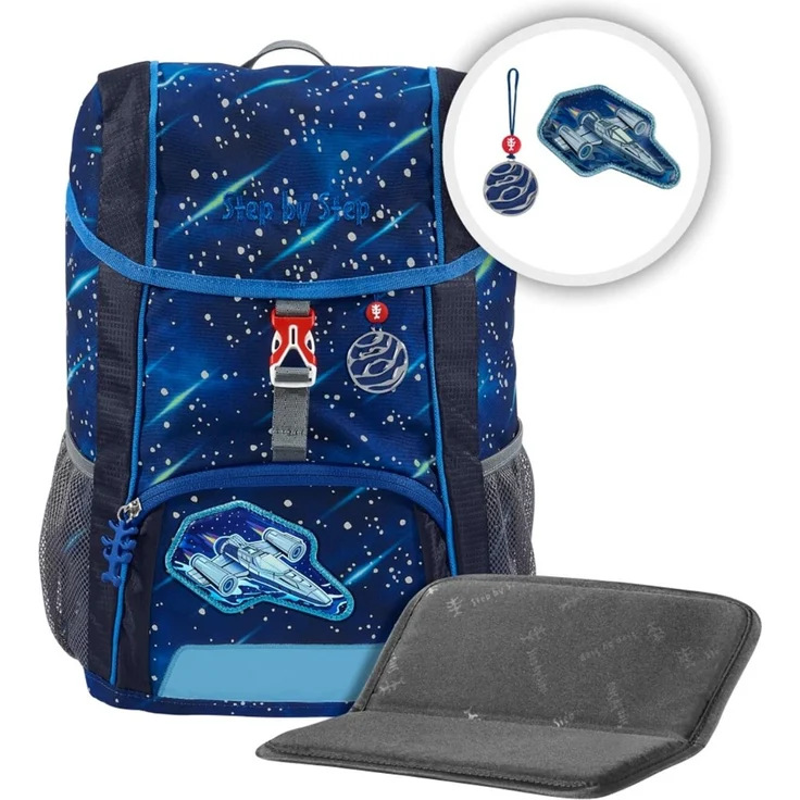 Step by Step KID REFLECT Kinderrucksack-Set Star Shuttle Elio