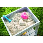 roba 'TINY' Deluxe Outdoor-Spieltisch mit Spielwanne, Sand- und Matschtisch, wetterfest, Massivholz, ab 18 Monaten