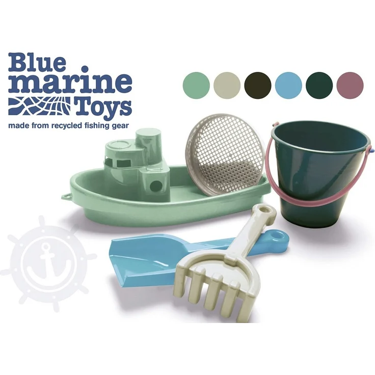 Dantoy Blue Marine Boot und Sandspielzeug Set 5-teilig – Bild 5