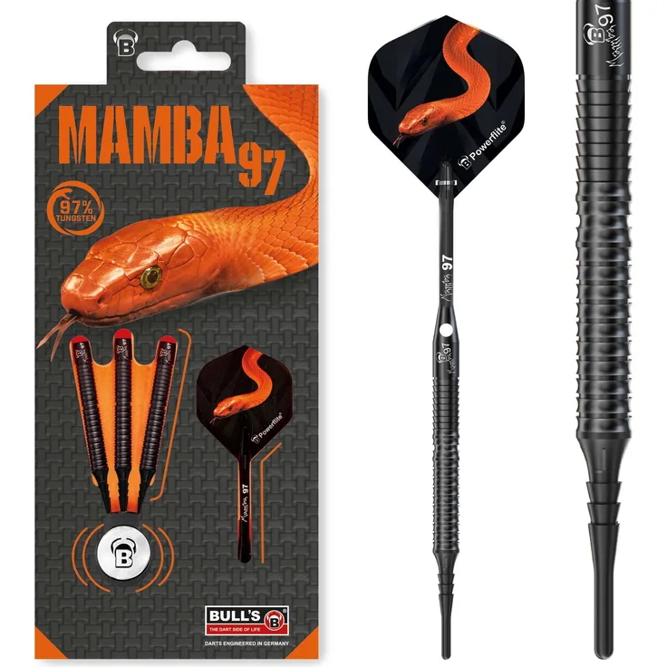 BULL'S Mamba-97 M6 Soft Dart/ 18 Gr. /Verpackungseinheit 1 Stück