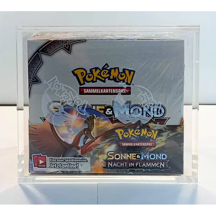 Acryl Premium Schutzbox / Case passend für Pokémon Display SM SWSH
