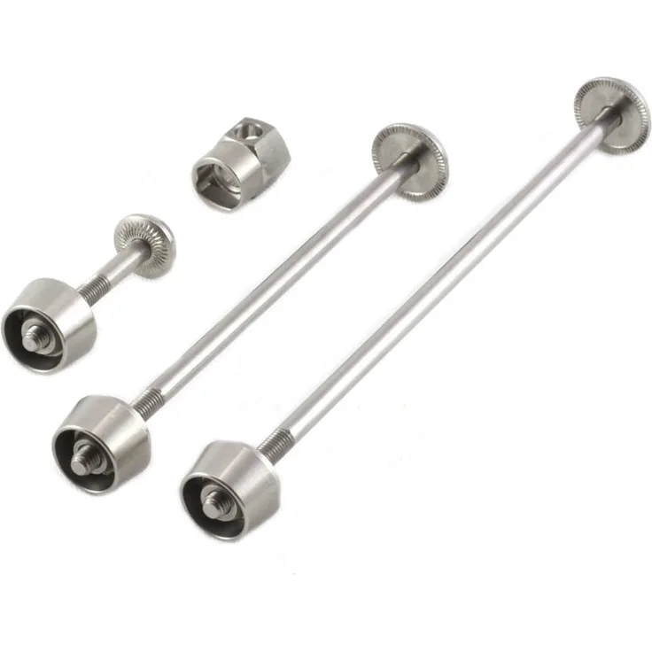 Pitlock Set 02 für Vorderrad + Hinterrad + Sattelstütze.