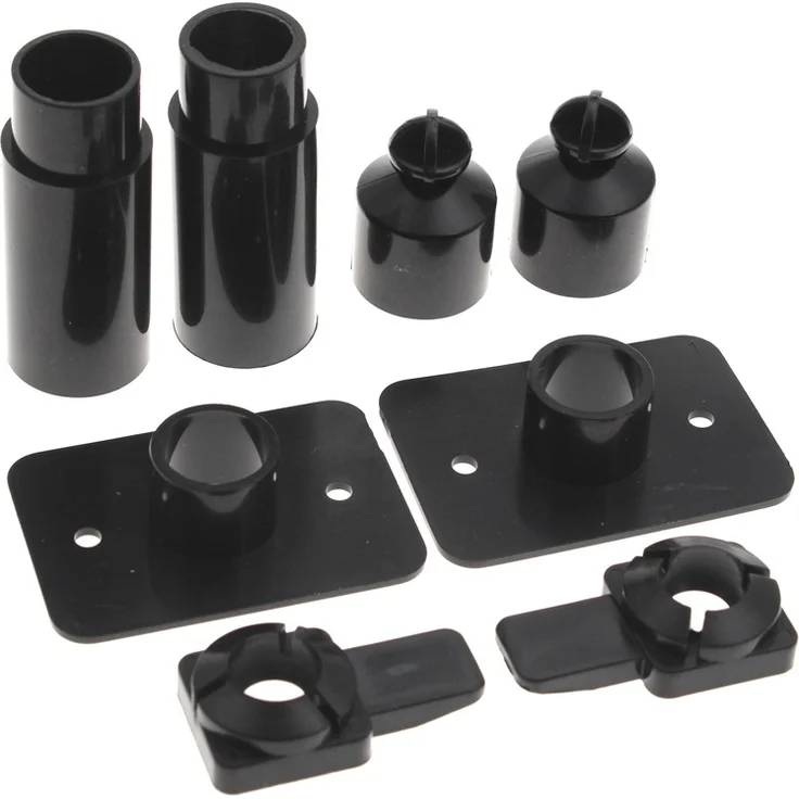 Carrera 132 / 124 85201_3 Stützensatz mittel (2 x Stützenfuß normal, 2 x Stütze 50mm, 2 x Stützenkopf variabel)