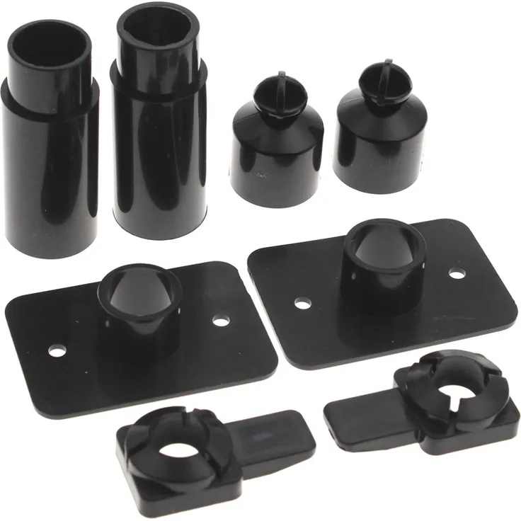 Carrera 132 / 124 85201_3 Stützensatz mittel (2 x Stützenfuß normal, 2 x Stütze 50mm, 2 x Stützenkopf variabel)