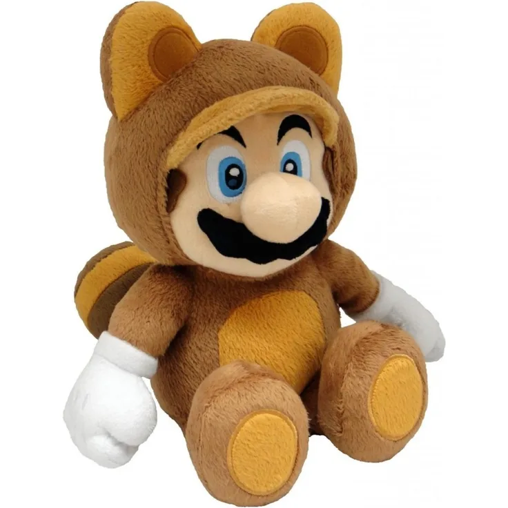 Nintendo Tanooki Mario Plüsch, ca. 22 cm
