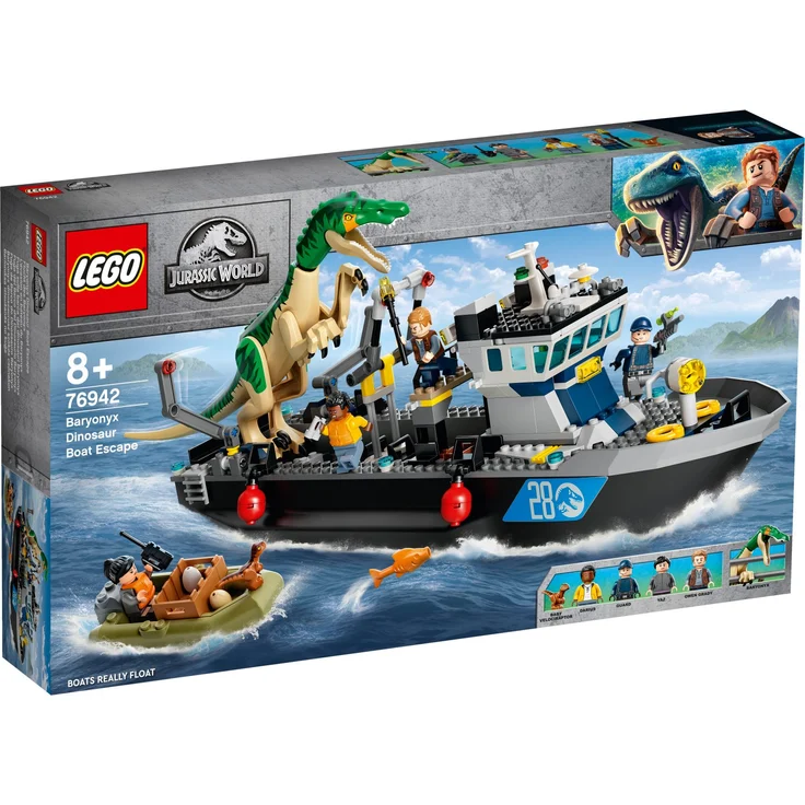 LEGO Jurassic World 76942 'Flucht des Baryonyx', 308 Teile, ab 8 Jahren – Bild 3