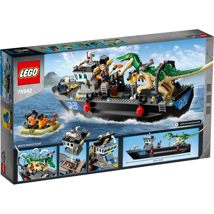 LEGO Jurassic World 76942 'Flucht des Baryonyx', 308 Teile, ab 8 Jahren – Bild 4
