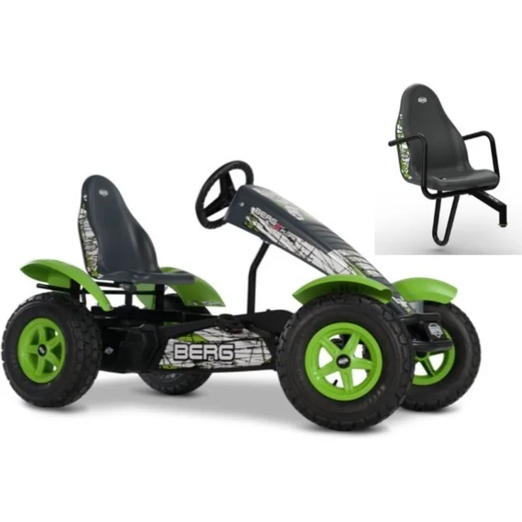 BERG Gokart X-Plore BFR-3 mit Gangschaltung inkl. Soziussitz