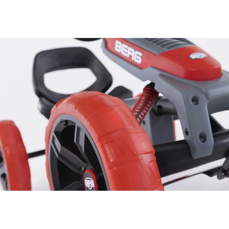 BERG Gokart 'Reppy Rebel', grau/rot, inkl. Soundbox, ab 2,5 Jahren, max. belastbar bis 40 kg, verstellbarer Sitz – Bild 3