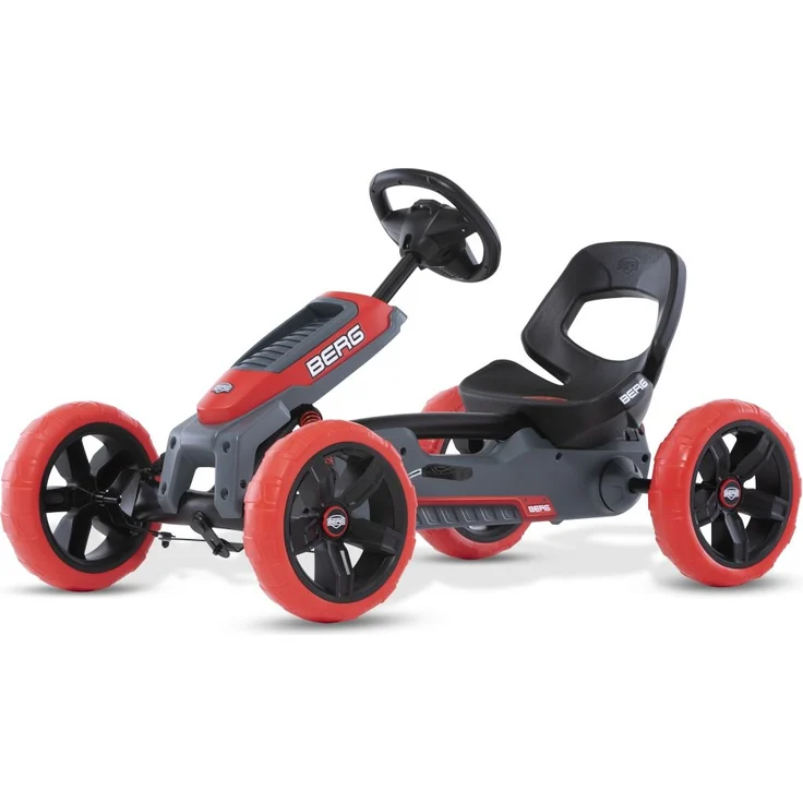 BERG Gokart 'Reppy Rebel', grau/rot, inkl. Soundbox, ab 2,5 Jahren, max. belastbar bis 40 kg, verstellbarer Sitz – Bild 5