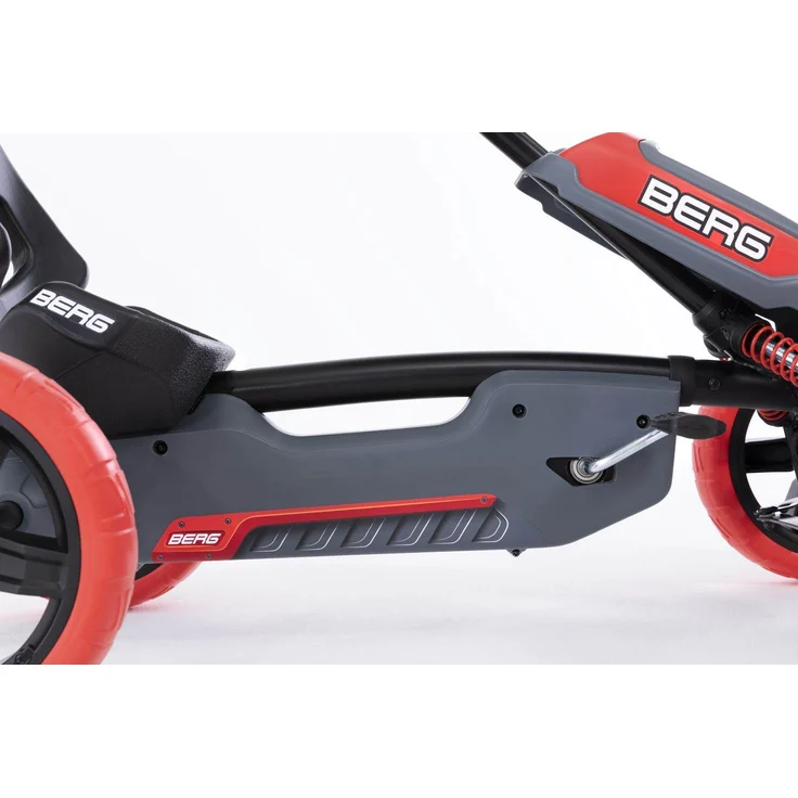 BERG Gokart 'Reppy Rebel', grau/rot, inkl. Soundbox, ab 2,5 Jahren, max. belastbar bis 40 kg, verstellbarer Sitz – Bild 2