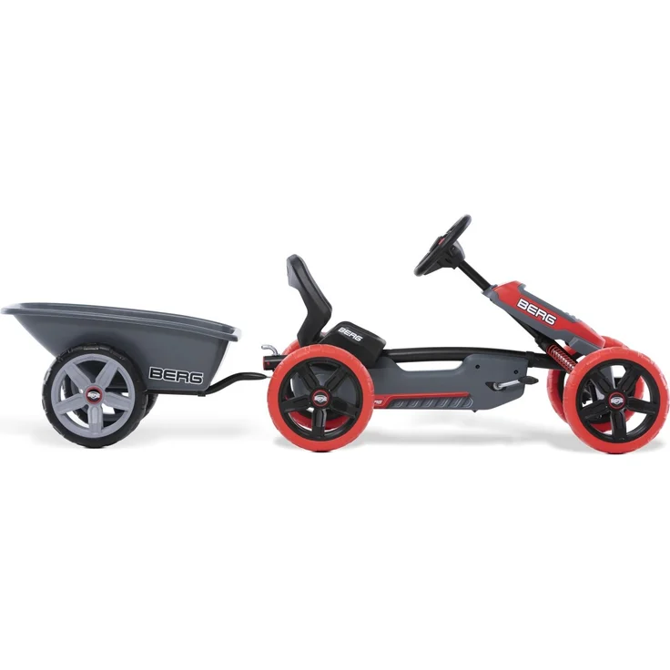 BERG Gokart 'Reppy Rebel', grau/rot, inkl. Soundbox, ab 2,5 Jahren, max. belastbar bis 40 kg, verstellbarer Sitz – Bild 8