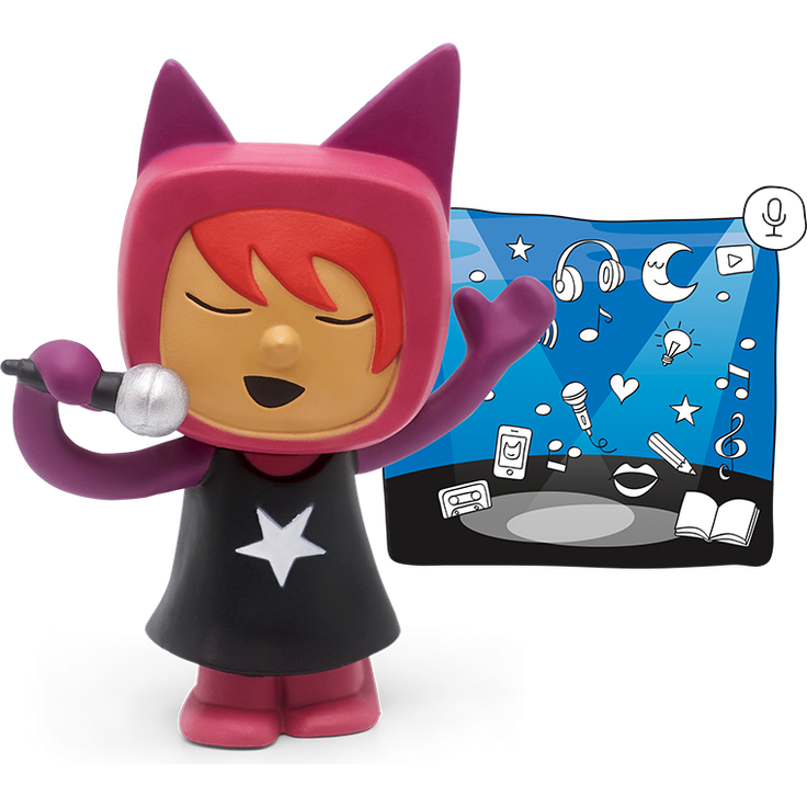 Tonies 'Kreativ-Tonie - Sängerin (Neuauflage 2022) (hellbraun)',Hörfigur mit 90 Minuten Laufzeit, ab 3 Jahren