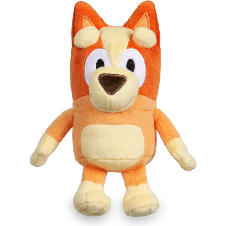 Giochi Preziosi Bluey weiches Bingo-Plüsch, ca. 20 cm, mit Details wie im Cartoon, für Kinder ab 3 Jahren, BLY06200, Mehrfarbig