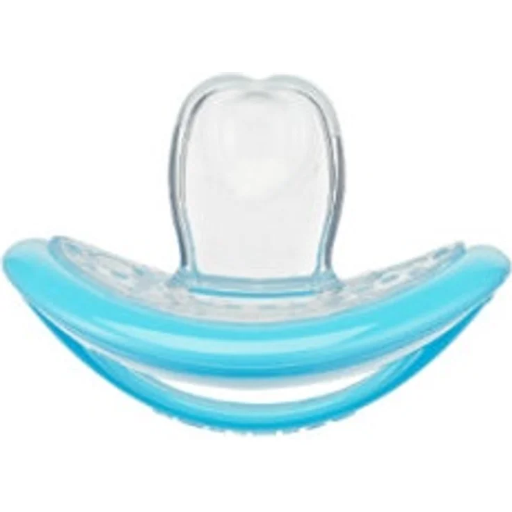 CURAPROX baby Schnuller Gr. 0 ab dem 0. Monat in pastell blau, single