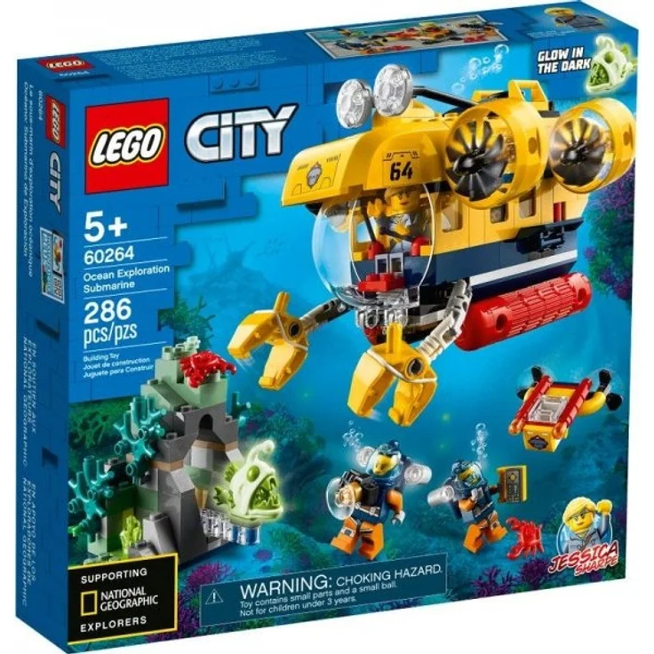 LEGO City Meeresforscher - Meeresforschungs-U-Boot 60264 – Bild 1