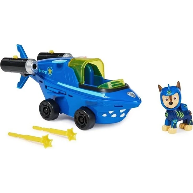 Paw Patrol Aqua Themed Vehicles - Chase – Bild 1