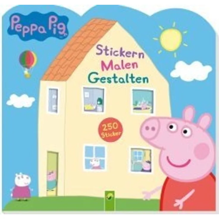 Schwager und Steinlein Peppa Pig Stickern Malen Gestalten 8141600