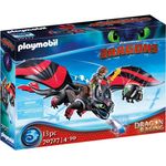 PLAYMOBIL Dragons 70727 'Dragon Racing: Hicks und Ohnezahn' 13 Teile, ab 4 Jahren