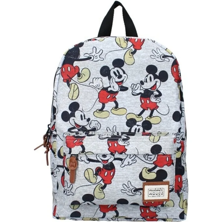 Disney Fashion Rugzak Mickey Mouse Vintage Days Grijs Groot
